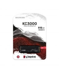 Ổ CỨNG SSD KINGSTON KC3000 512GB NVME M.2 2280 PCIE GEN 4 X 4 (ĐỌC 7000MB/S, GHI 3900MB/S)-(SKC3000S/512G)