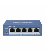 Switch cấp nguồn PoE 4 cổng Hikvision DS-3E0505P-E/M 1 cổng gigabit RJ45