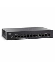 8-Port Gigabit SFP, 2-port Combo mini-GBIC Switch Cisco SG300-10SFP