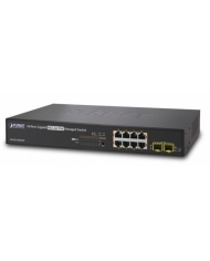 8-port 10/100/1000Mbps PoE Switch PLANET WGSD-10020HP