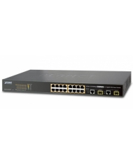 16-port 10/100Mbps PoE Switch PLANET FGSW-1816HPS