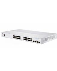 24-port Gigabit Ethernet + 4-port 10G SFP+ Managed Switch CISCO CBS350-24T-4X-EU