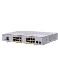 18-port Gigabit Ethernet PoE Managed Switch CISCO CBS350-16FP-2G-EU