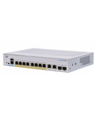 10-Port Gigabit Ethernet PoE Smart Switch CBS250-8PP-E-2G-EU