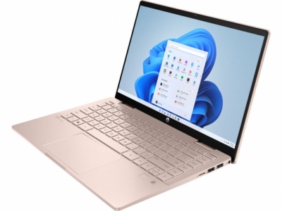 Laptop HP Pavilion x360 14-ek1047TU 80R25PA (Core i7 1355U/ 16GB/ 512GB SSD/ Intel Iris Xe Graphics/ 14.0inch FHD TouchScreen/ Windows 11 Home/ Gold/ Hợp kim nhôm/ Pen)