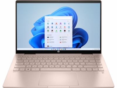 Laptop HP Pavilion x360 14-ek1047TU 80R25PA (Core i7 1355U/ 16GB/ 512GB SSD/ Intel Iris Xe Graphics/ 14.0inch FHD TouchScreen/ Windows 11 Home/ Gold/ Hợp kim nhôm/ Pen)