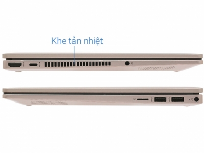Laptop HP Pavilion x360 14-ek1047TU 80R25PA (Core i7 1355U/ 16GB/ 512GB SSD/ Intel Iris Xe Graphics/ 14.0inch FHD TouchScreen/ Windows 11 Home/ Gold/ Hợp kim nhôm/ Pen)