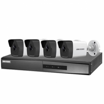 Bộ Kit Wifi NK42E0H-L 4 Camera HIKVISION DS-2CD1023G0E-I(L) Full HD 1080P + 1 Đầu ghi HIKVISION NVR DS-7104NI-Q1/4P/M