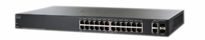 26-Port 10/100/1000 Gigabit PoE Smart Switch Cisco SG200-26P