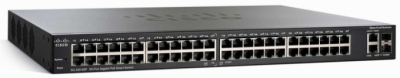 50-Port 10/100/1000Mbps Gigabit PoE Smart Switch Cisco SG200-50P