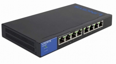 8-Port Business Desktop Gigabit PoE+ Switch LINKSYS LGS108P