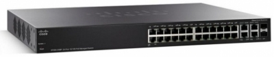 24-port 10/100 PoE Managed Switch Cisco SF300-24MP