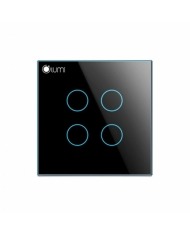 CÔNG TẮC CẢM ỨNG 4 NÚT VIỀN NHÔM LUMI LM-S4