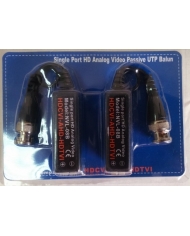 Video Balun NVL-08B chuyển tín hiệu từ cáp soắn sang BNC, hỗ trợ camera TVI,AHD,CVI, ANALOG với cat 5e,6e ( cặp 2 cái)