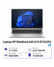 Laptop HP EliteBook 640 G10 873G2PA (Core i5 1335U/ 8GB/ 512GB SSD/ Intel Iris Xe Graphics/ 14.0inch Full HD/ Windows 11 Home/ Silver/ Vỏ nhôm)