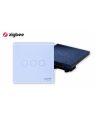 CÔNG TẮC JAVIS 3 GANG VUÔNG ZIGBEE