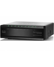 8-Port 10/100/1000Mbps Gigabit PoE Smart Switch Cisco SG200-08P
