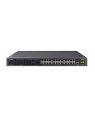 24 port 10/100/1000BASE-T + 2 port 100/1000BASE-X SFP Managed Switch PLANET GS-4210-24T2S