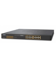 16-port 10/100/1000Mbps PoE Switch PLANET GSW-1600HP