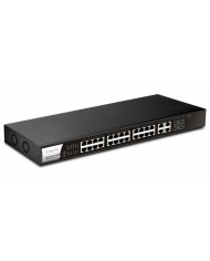 24-Port Web Smart Gigabit Switch DrayTek G1280