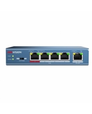 Switch PoE lớp 2, 4 cổng 100M Hikvision DS-3E0105P-E